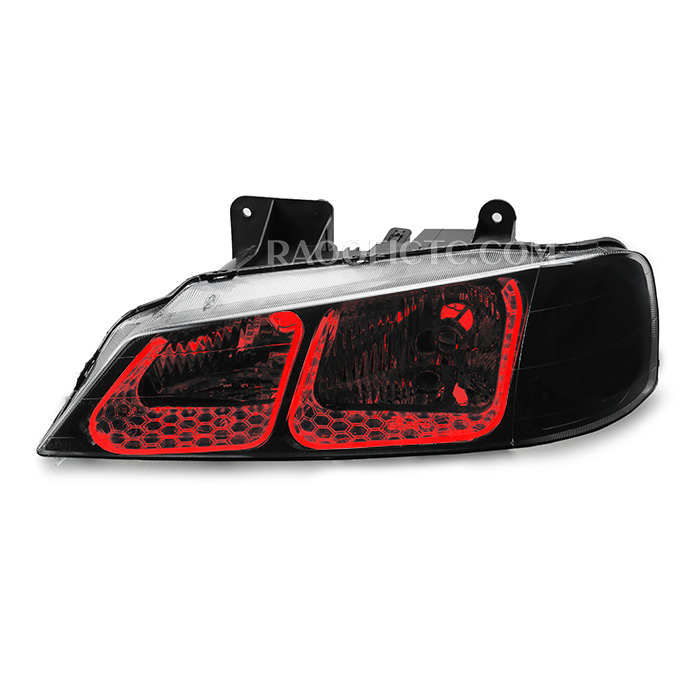 چراغ جلو پژو پارس طرح یو قرمز