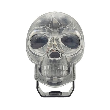 پرژکتور موتورسیکلت طرح SKULL مدل RGB شفاف