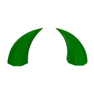 شاخ کلاه کاسکت سبز مدل H32