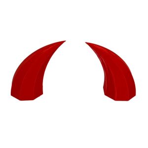 شاخ کلاه کاسکت قرمز مدل H32 شاخ کلاه کاسکت قرمز مدل H32