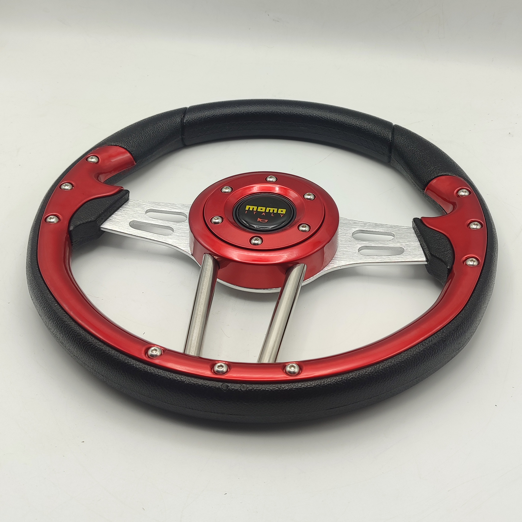 فرمان اسپرت طرح موستانگ رنگ قرمز برند