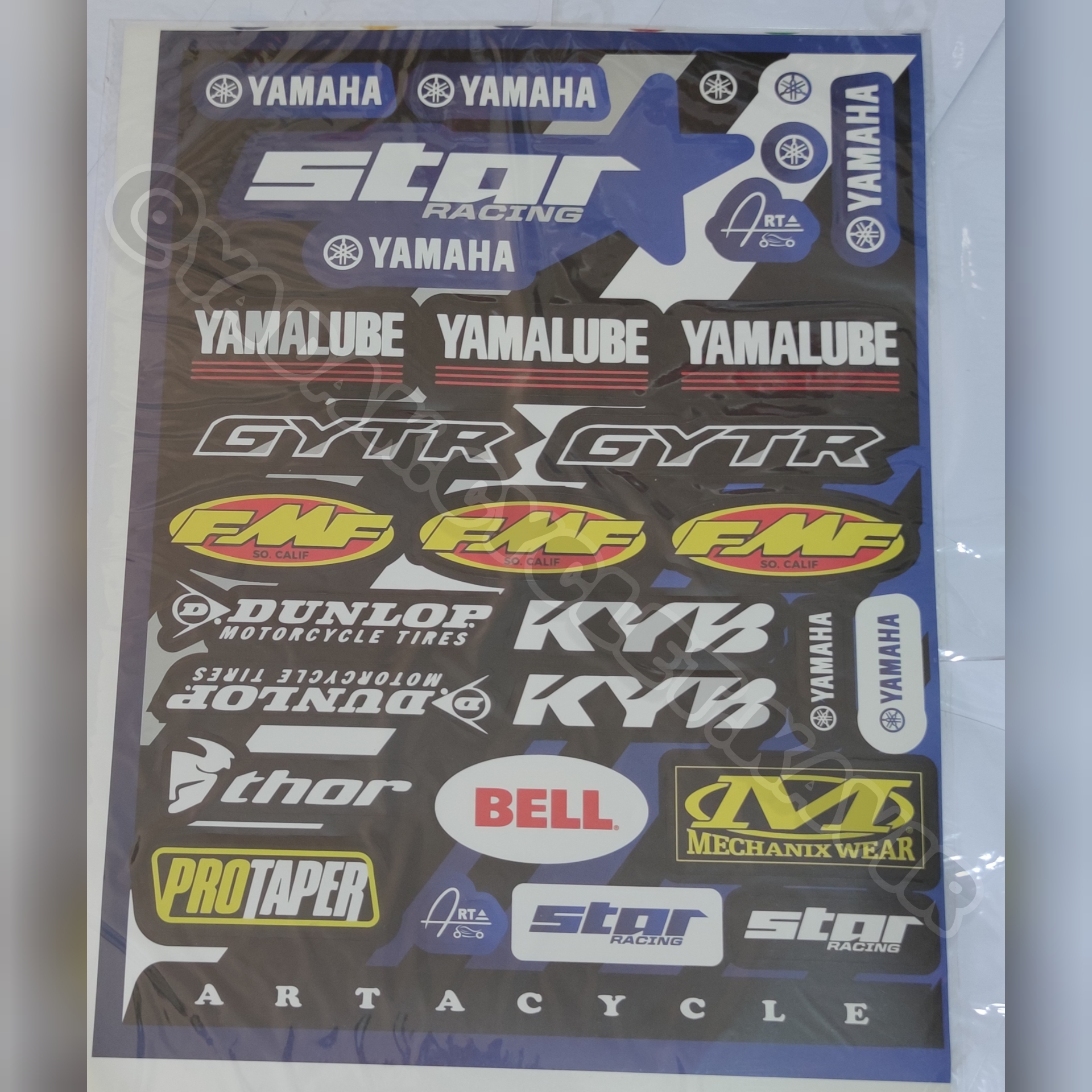 برچسب کاتری طرح yamaha