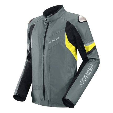 خرید کاپشن گارد دار SCOYCO مدل JK176_ GREY