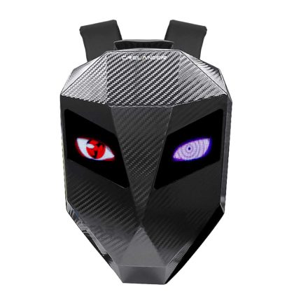 خرید کوله پشتی چراغ دار موتور سواری مدل SH CARBON