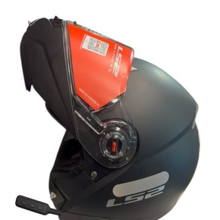 کلاه فک متحرک بلوتوث دار LS2 کد 370 – مشکی + ma2
