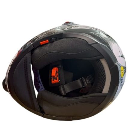 کلاه فک متحرک LS2 کد 370 سفید خاکستری