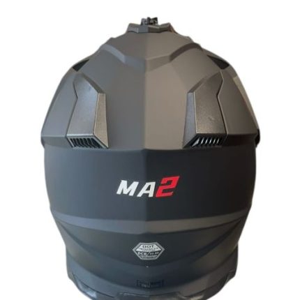کلاه کاسکت ادونچر و تورینگ برند MA2 کد 902 مشکی مات