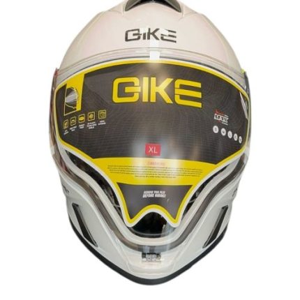 کلاه کاسکت فک ثابت QIKE مدل white