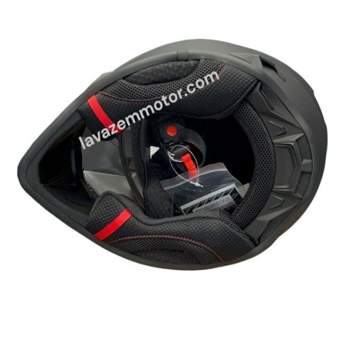 کلاه کاسکت کراسی RAPIDO مدل 635 MATT BLACK