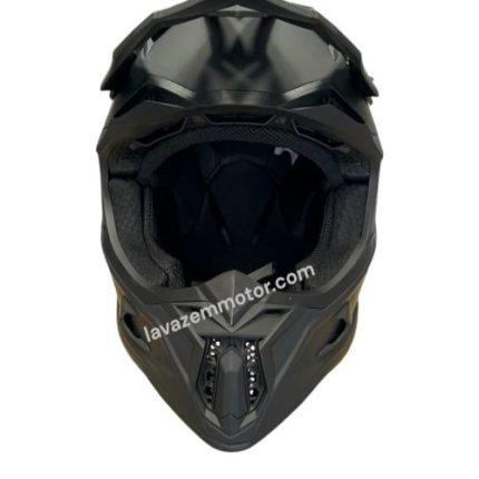 کلاه کاسکت کراسی RAPIDO مدل 635 MATT BLACK