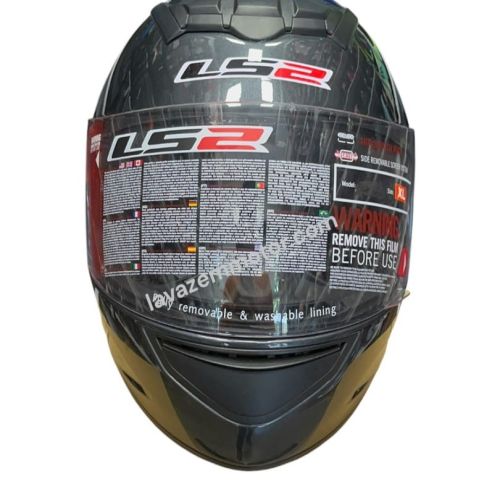 کلاه کاسکت فک ثابت LS2 مدل FF350 خاکستری