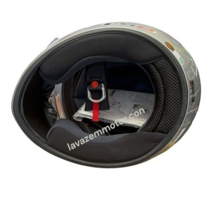 کلاه کاسکت فک ثابت LS2 مدل FF350 خاکستری