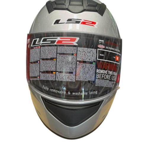 کلاه کاسکت فک ثابت LS2 مدل FF350 نقره ای