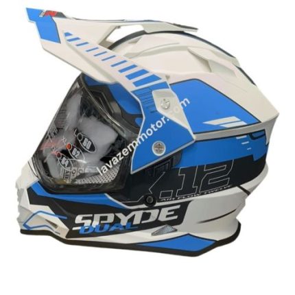 کلاه کاسکت ادونچر RAPIDO مدل 632 MATT BLACK BLUE