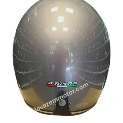 کلاه کاسکت وسپایی راپیدو مدل 859_BRN قهوه ای