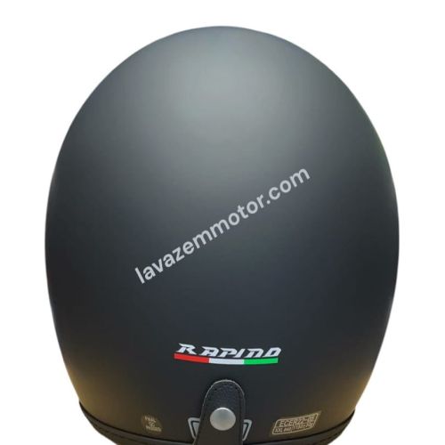 کلاه کاسکت وسپایی RAPIDO مدل 859 MATT BLACK