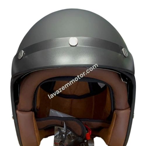کلاه کاسکت وسپایی RAPIDO مدل 859 MATT BLACK
