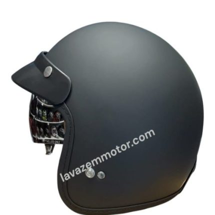 کلاه کاسکت وسپایی RAPIDO مدل 859 MATT BLACK