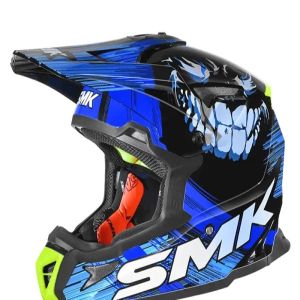 کلاه کاسکت کراسی SMK مدلALLTEREA SMILEY (GL251)