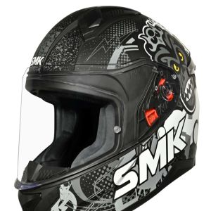 کلاه کاسکت نوجوان SMK مدل BIONIC CHIMPZ (MA261)