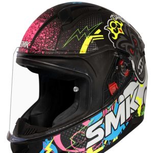 کلاه کاسکت نوجوان SMK مدل BIONIC CHIMPZ (MA264)