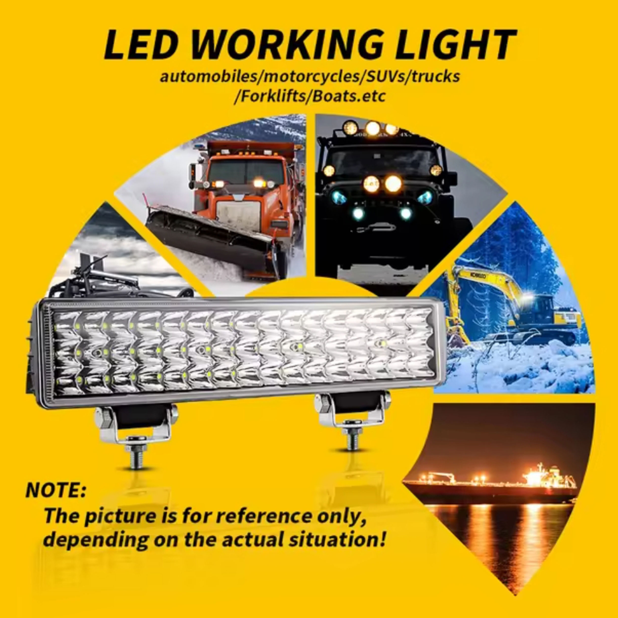 مینی لایت بار آفرودی 30 سانتی 48LED