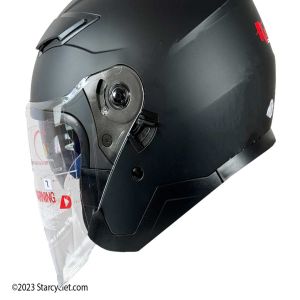 کلاه کاسکت بدون فک RED LINE مدل 956-1 MATT-BLACK