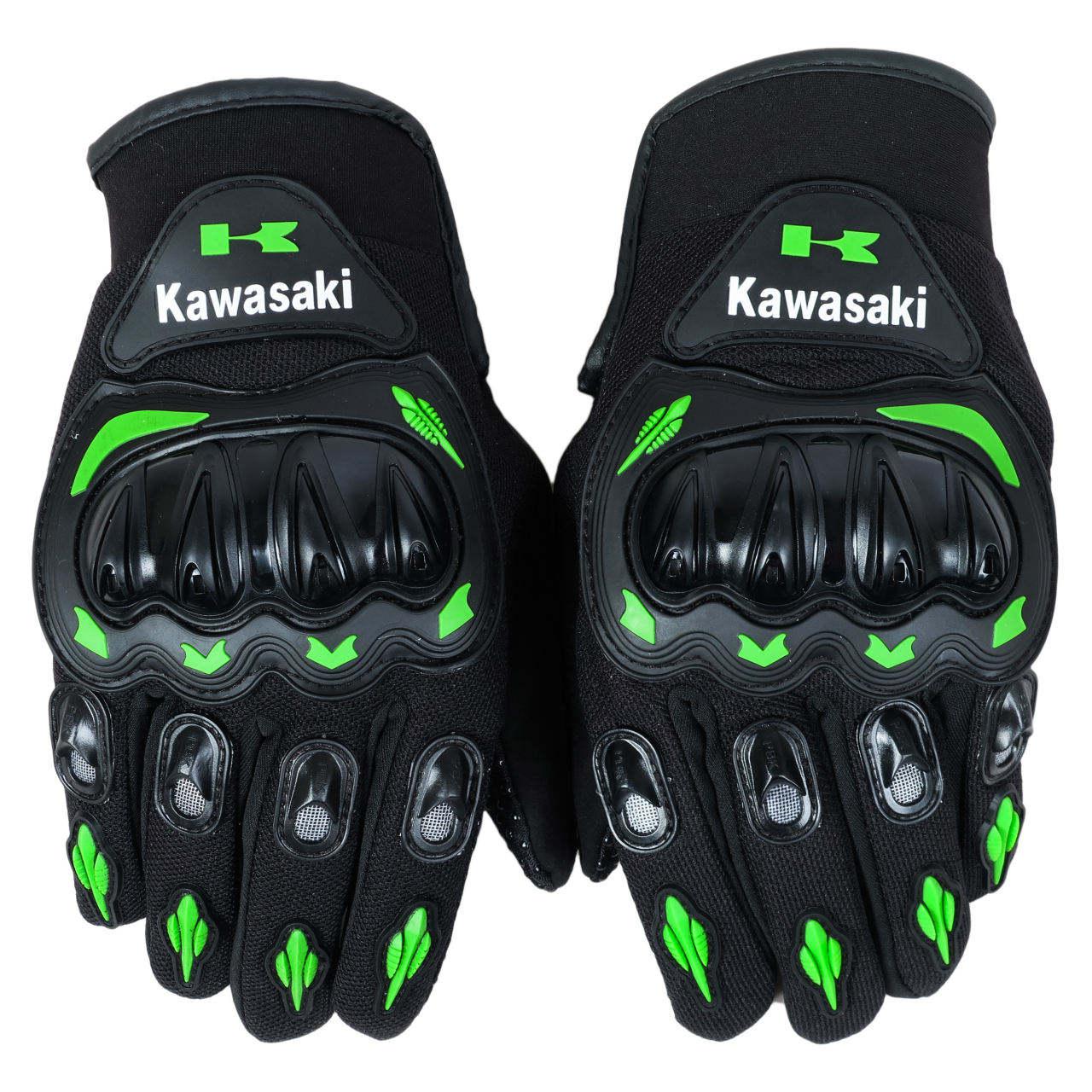 دستکش چهار فصل موتورسواری مدلKAWASAKI 007 دستکش چهار فصل موتورسواری مدلKAWASAKI 007