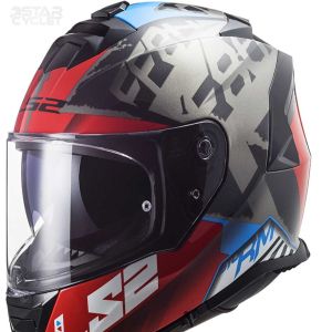 کلاه کاسکت فک ثابت LS2 مدل STORM 800-38 GLOSSY