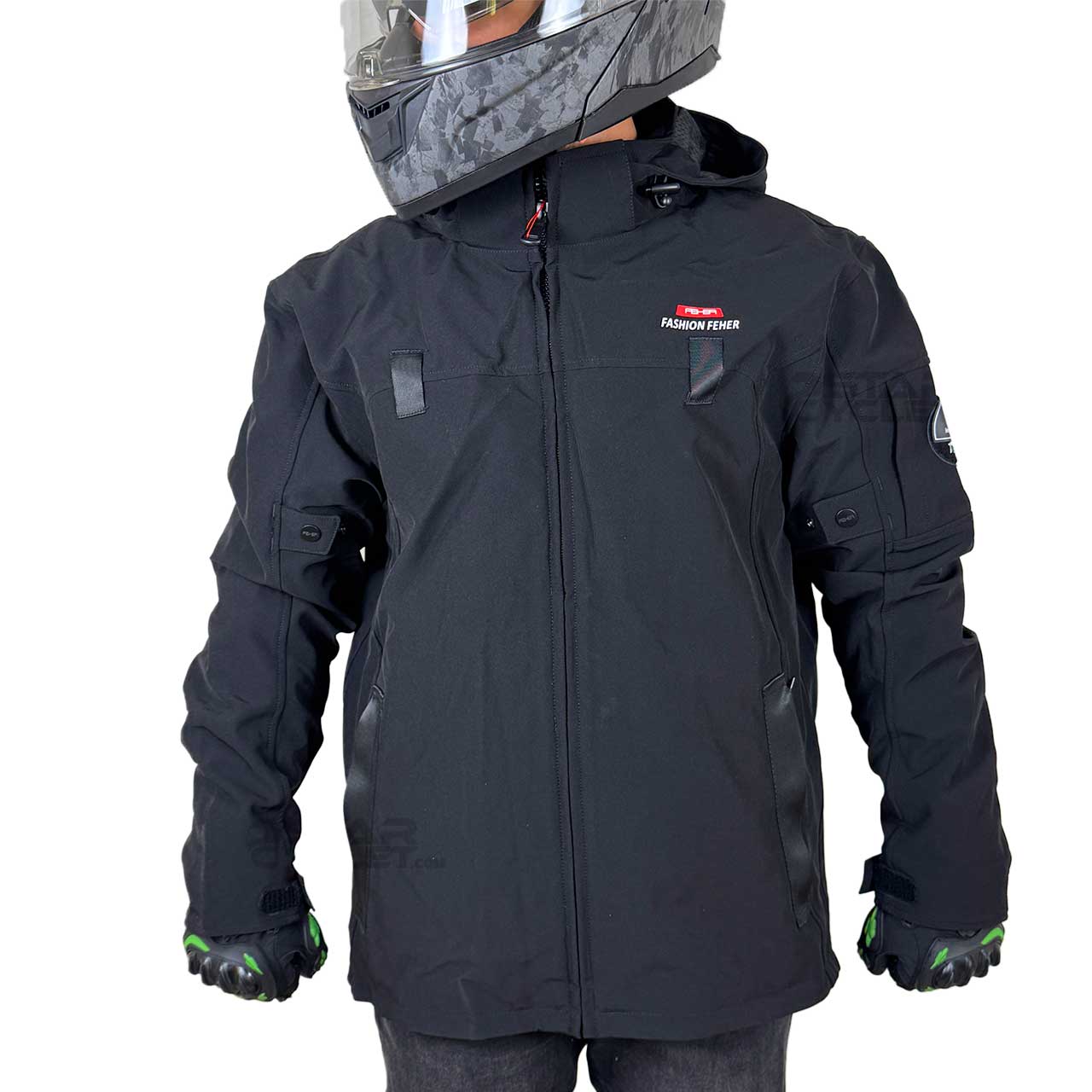 خرید کاپشن موتور سواری FEHER مدل 543 BLACK خرید کاپشن موتور سواری FEHER مدل 543 BLACK
