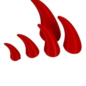 شاخ کلاه کاسکت قرمز مدل H15