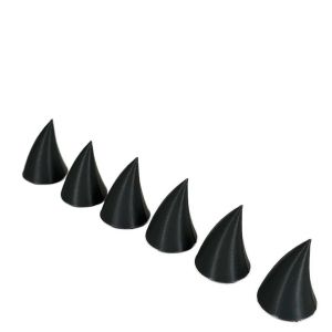 شاخ کلاه کاسکت مشکی مدل H46