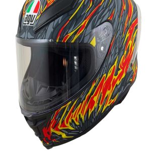 کلاه کاسکت فک ثابت طرح AGV مدل LAVA