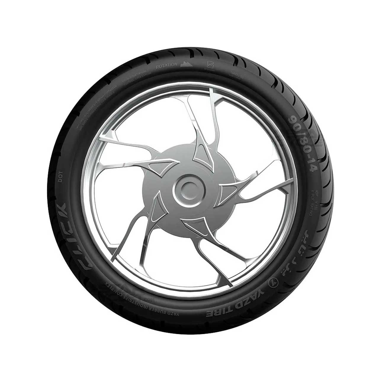 لاستیک یزد سایز 90/80/14