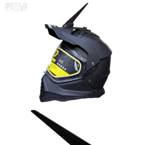 شاخ کلاه کاسکت ادونچری مدل BLACK