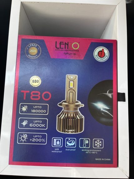 هدلایت T80 شرکت لنزو