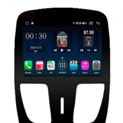 مانیتور خودرو ماشین فابریک ساینا اندروید اینفینیتی رم 4 حافظه 32 واقعی با فریم