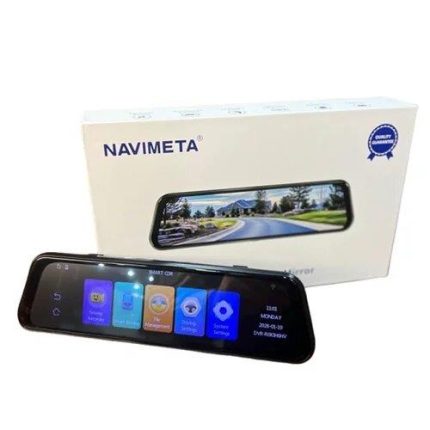 دوربین ثبت وقایع آینهای 3 لنزه WiFi وای فای دار و هوش مصنوعی دار NAVIMETA