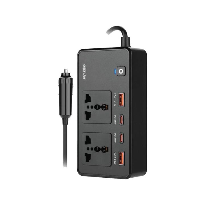 مبدل برق خودرو گرین لاین مدل CG-200 Car Inverter