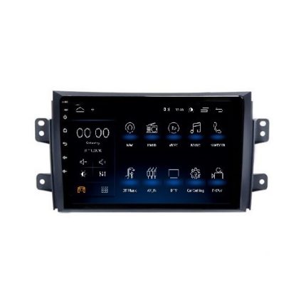 مانیتور خودرو ماشین فابریک سوزوکی ویتارا اندروید برند شیائومی رم 4 حافظه 32 گیگابایت به همراه فریم اصلی و جی پی اس