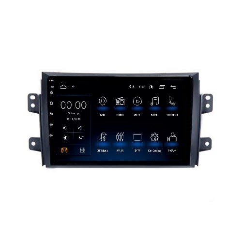 مانیتور خودرو ماشین فابریک سوزوکی ویتارا اندروید برند شیائومی رم 4 حافظه 32 گیگابایت به همراه فریم اصلی و جی پی اس