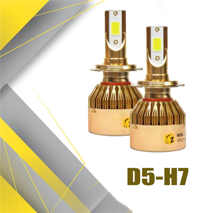 هدلایت تکی پایه H7 بسته یک عددی رنگ سفید h7 هدلایت تکی پایه H7 بسته یک عددی رنگ سفید h7