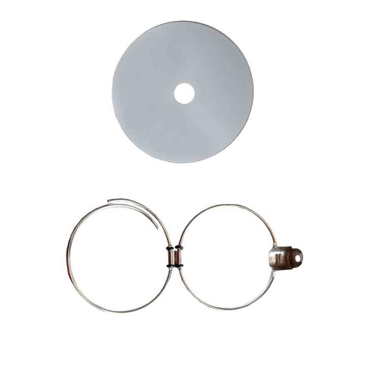 درب باک بنزین خودرو قطعه سازان کبیر مدل BAK-206SLV-888 مناسب برای پژو 206 به همراه نگهدارنده درب باک بنزین خودرو قطعه سازان کبیر مدل BAK-206SLV-888 مناسب برای پژو 206 به همراه نگهدارنده