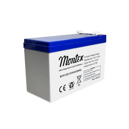 باتری سیلد اسید 12 ولت 9 آمپر مونتکس Montex