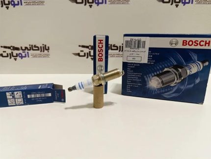شمع خودرو پلاتینیوم بوش مدل FR8NPP30W پایه بلند سوزنی مناسب برای هیوندای سانتافه