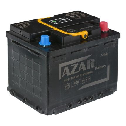 باتری اتمی 12 ولت 50 آمپر خودرو آذر باتری مدل GC290