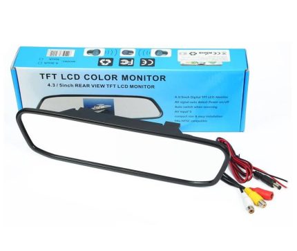 آینه مانیتور دنده عقب 4.3 اینچی TFT LCD
