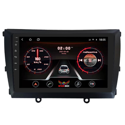 مانیتور فابریک اندروید لیفان 820 برند شیائومی رم 4 حافظه 32 گیگ همراه فریم اصلی و GPS و میکروفون
