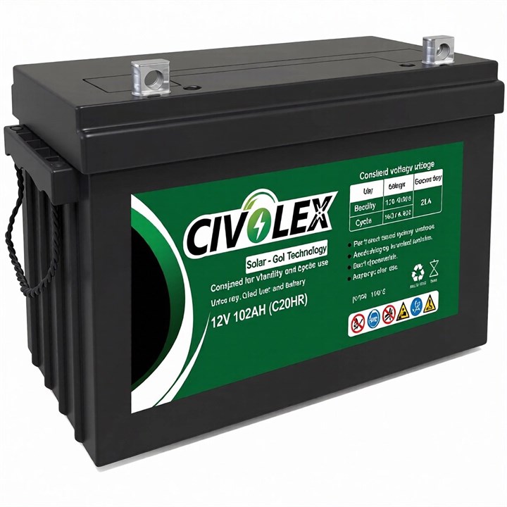 باتری 12V 100Ah Civolex (سپاهان) باتری 12V 100Ah Civolex (سپاهان)