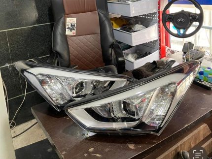 چراغ جلو هیوندای سانتافه زنون سمت چپ ۲۰۱۴